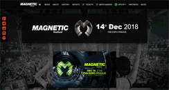 Desktop Screenshot of magneticfestival.com